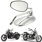 Chrome Rear View Side Mirrors 10MM for Honda Metropolitan 50 (2002–2009)