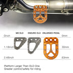 Billet Brake Pedal Lever Pad for KTM 390 Adventure (2020–2023)