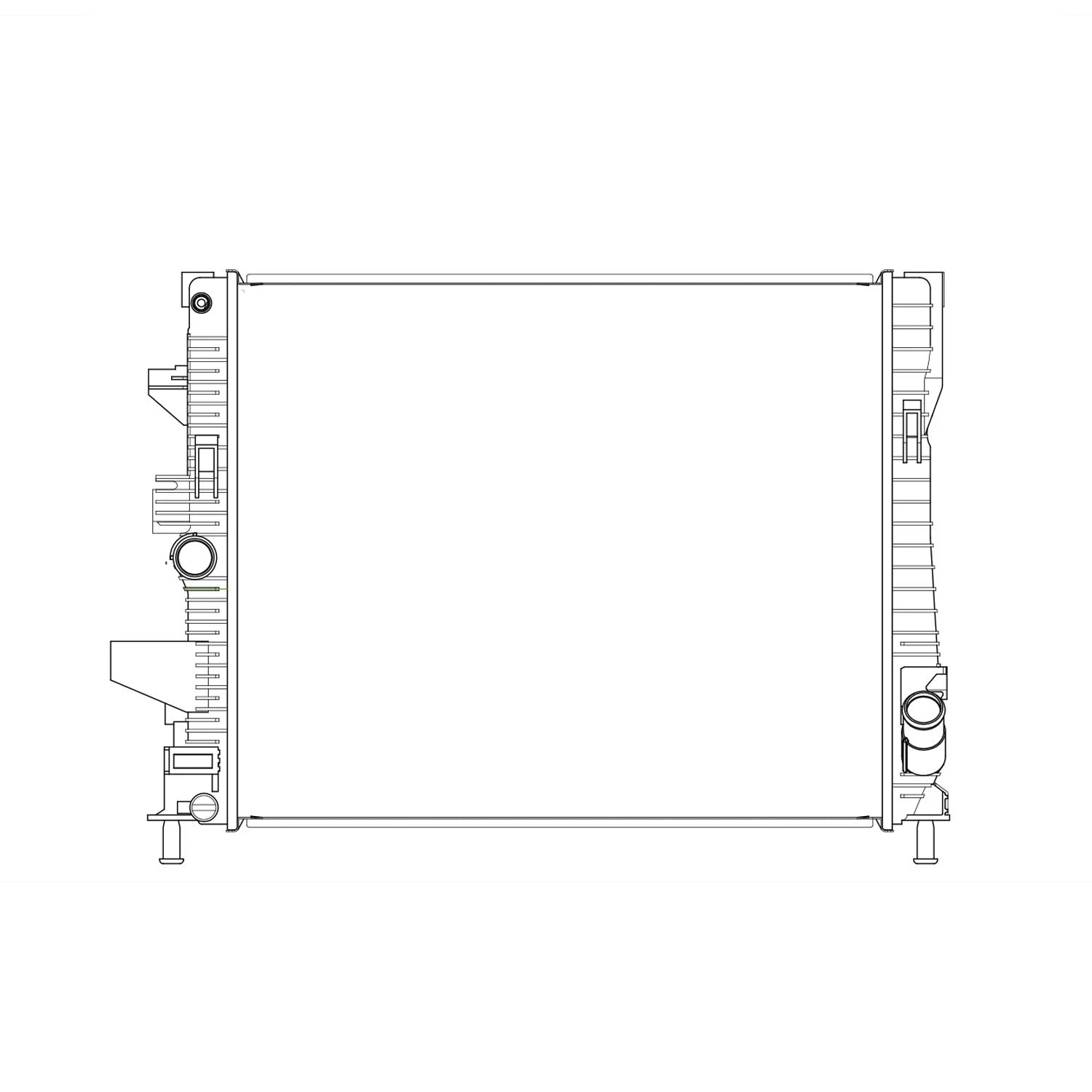 Replacement Plastic/Aluminum Radiator (See compatibility Chart)