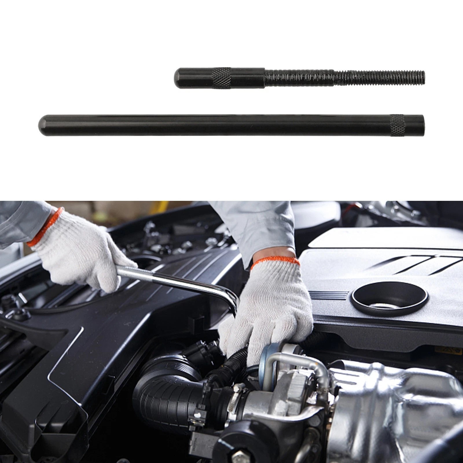 Adjustable Pushrod Length Measuring Tool for Professional Use (up to 7")