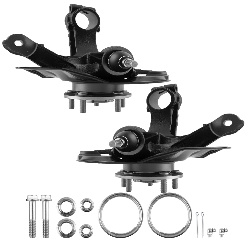 Front Steering Knuckle Wheel Hub Bearing Set for Honda Accord (2013–2015)