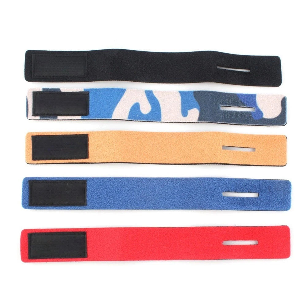 Set of 5 Colorful Fishing Rod Binding Straps for Secure Storage