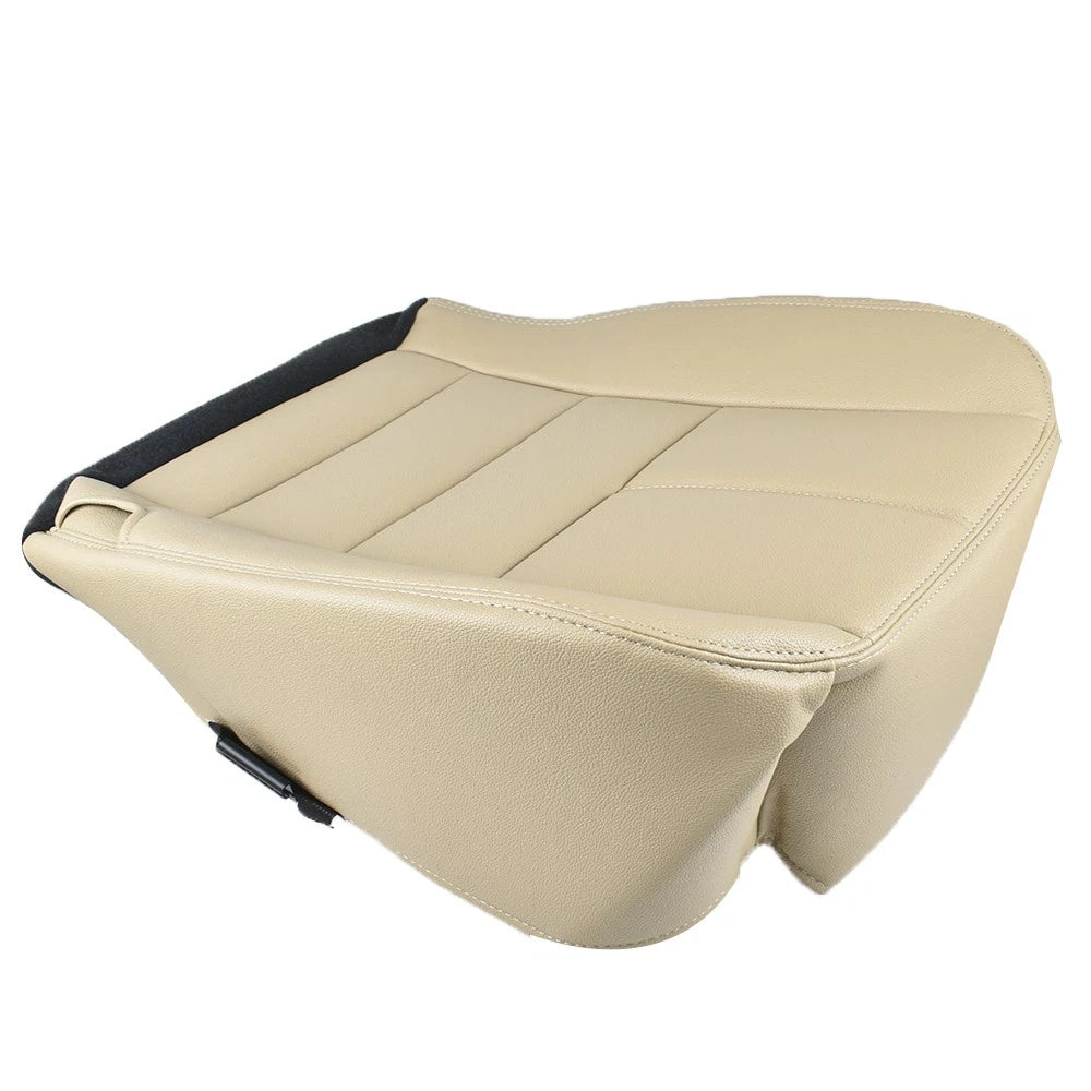 Left Driver Bottom Seat Cover Tan for Ford F250 F350 F450 F550 (2008–2010)