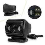 7" 60W LED Car Search Light for Universal Vehicles (Rotating, Remote Control)