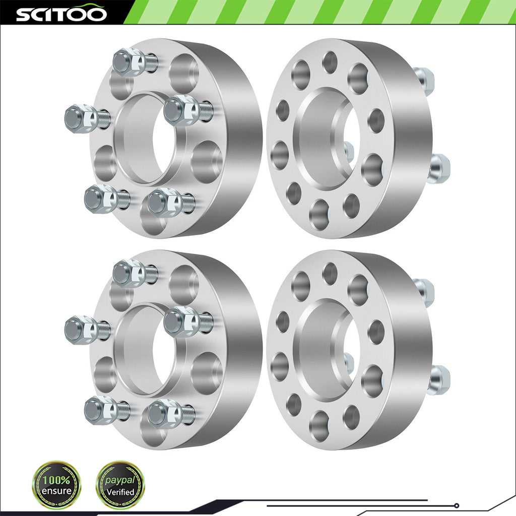 4X 1.5" Hub Centric Wheel Spacers 5x4.5 1/2"x20 for Jeep Grand Cherokee (1993–1998)