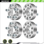 4X 1.5" Hub Centric Wheel Spacers 5x4.5 1/2"x20 for Jeep Grand Cherokee (1993–1998)