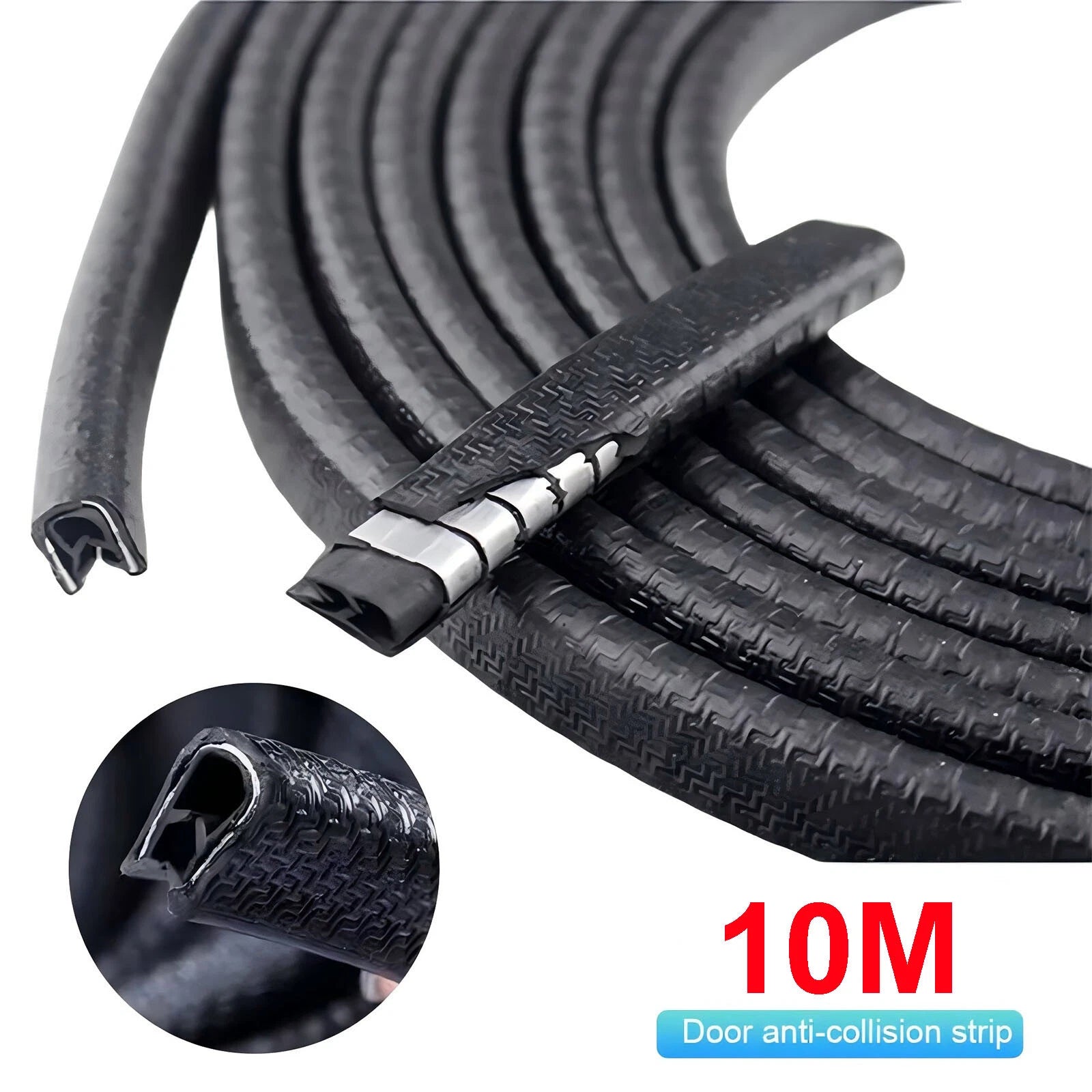 U Shape Car Door Window Trim Edge Moulding for Make Model (YYYY–YYYY)