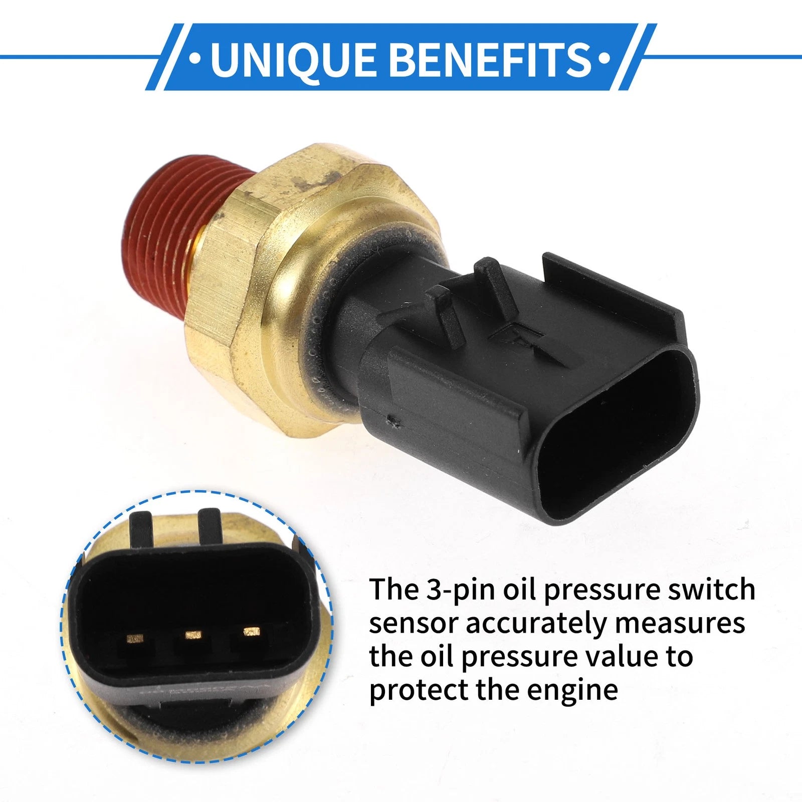 Engine Oil Pressure Sensor for Chrysler 200, Dodge Dart (2011–2016)