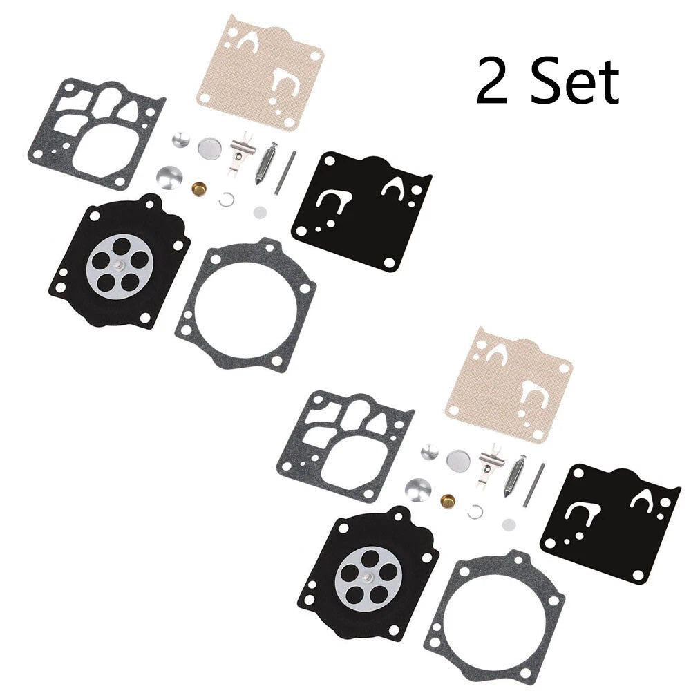 2X Carburetor Repair Kit for Husqvarna 3120XP 272 268 (Walbro K12-WG)