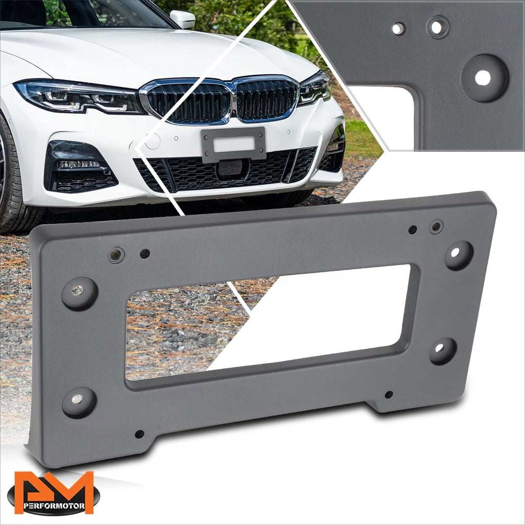 Tow Hook License Plate Mounting Bracket for BMW 330I (2019–2021)