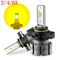2X Yellow LED Fog Light Bulb 5202 for Chevrolet Silverado 1500 2500 HD (2007–2015)