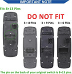 Master Power Window Switch for Jeep Liberty (2008–2012)