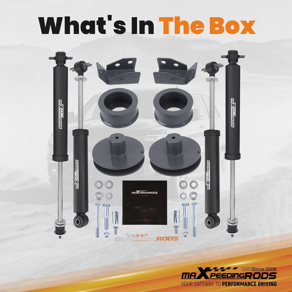 2 Inch Suspension Lift Kit with Shocks for Jeep Wrangler TJ (1997–2006)