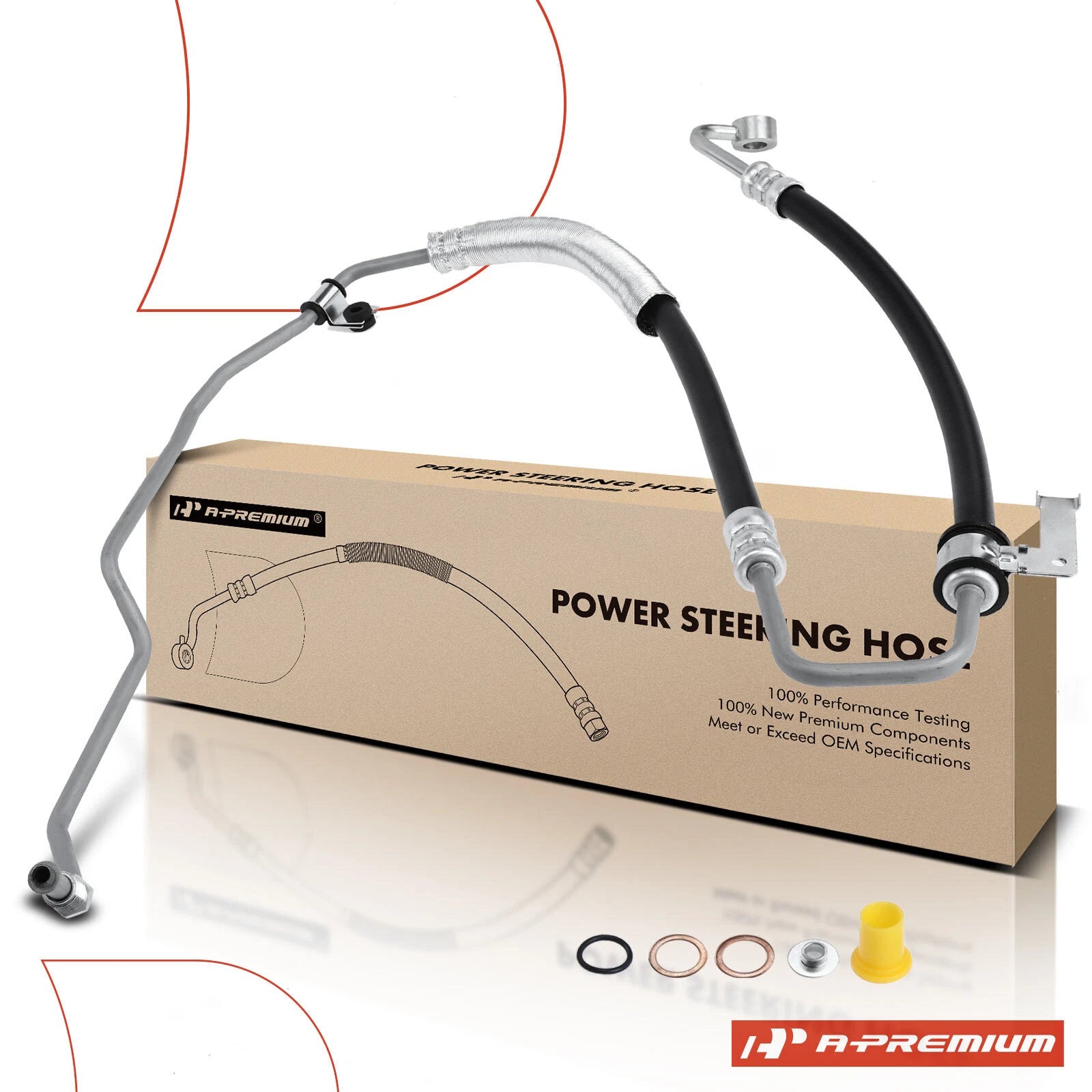 Power Steering Pressure Line Hose for Kia Sorento (2011–2013)