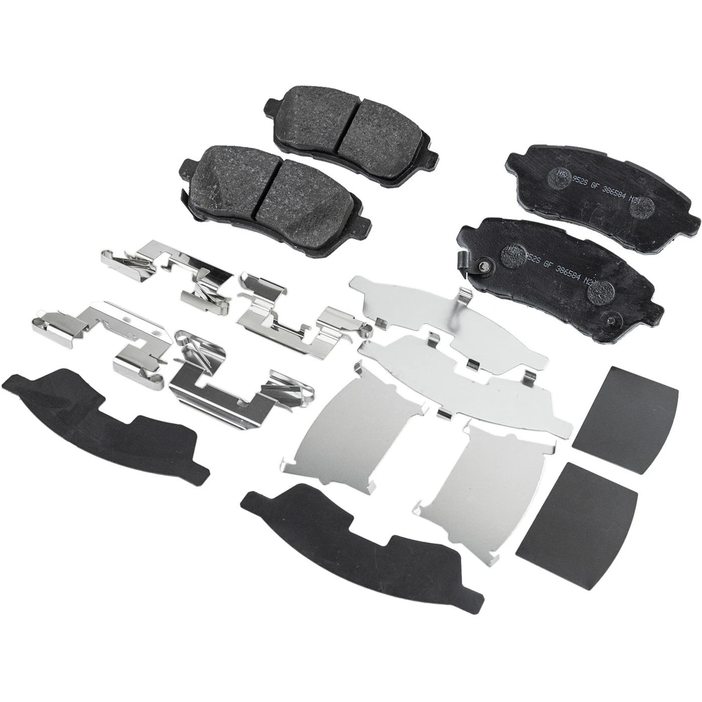 Brake Pad Set for Mazda 2 (2011–2014) Front