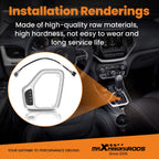 Transmission Shifter Bezel for Jeep Cherokee (2014–2018) 68413957AA