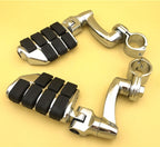 Chrome 1" P-Clamps Foot Peg for Harley Davidson Sportster 883 1200 (2004–2023)