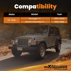 Adjustable Control Arm Set for Jeep Wrangler TJ (1997–2006)