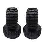 2X Rock Crawler 2.2" Tires Soft with Foams for Axial Wraith RR10 SCX10 Jeep