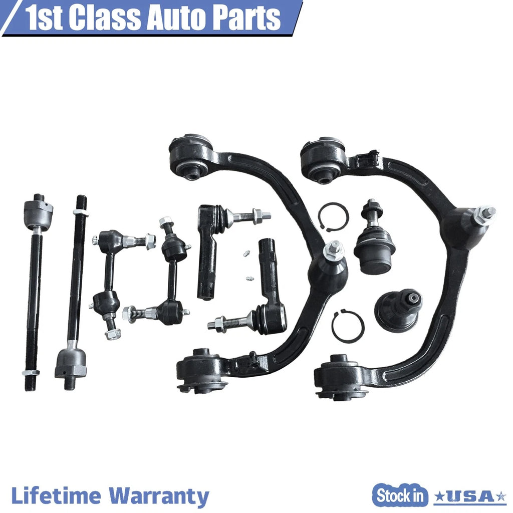 Set of 2 Front Suspension Upper Lower Ball Joints for Navigator Expedition (2003–2004)