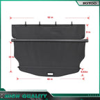 Cargo Cover for Chevrolet Equinox (2010–2017) Black Rear Trunk Security