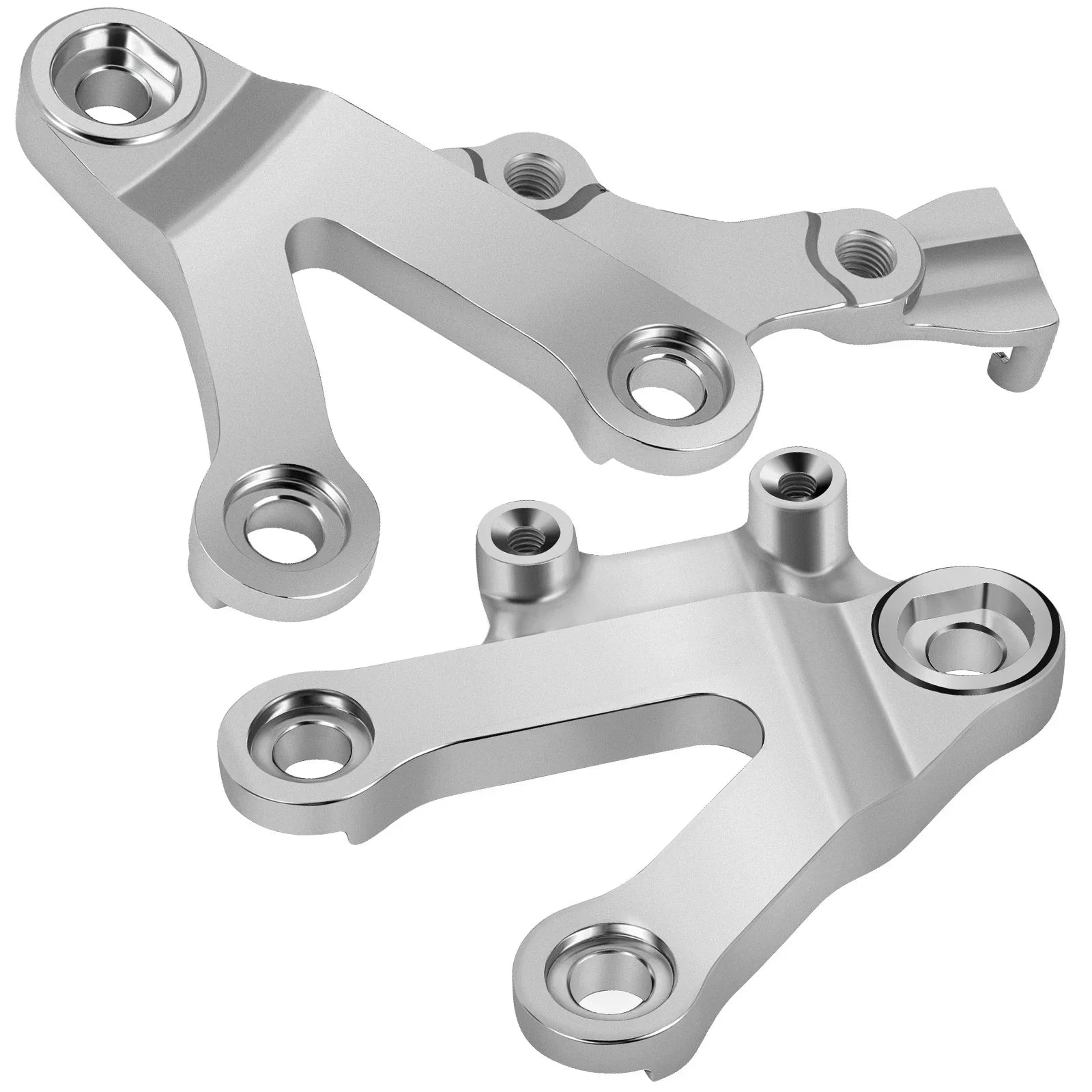 2 x Footpeg Brackets for Kawasaki Ninja ZX6R ZX9R (1998–2003)