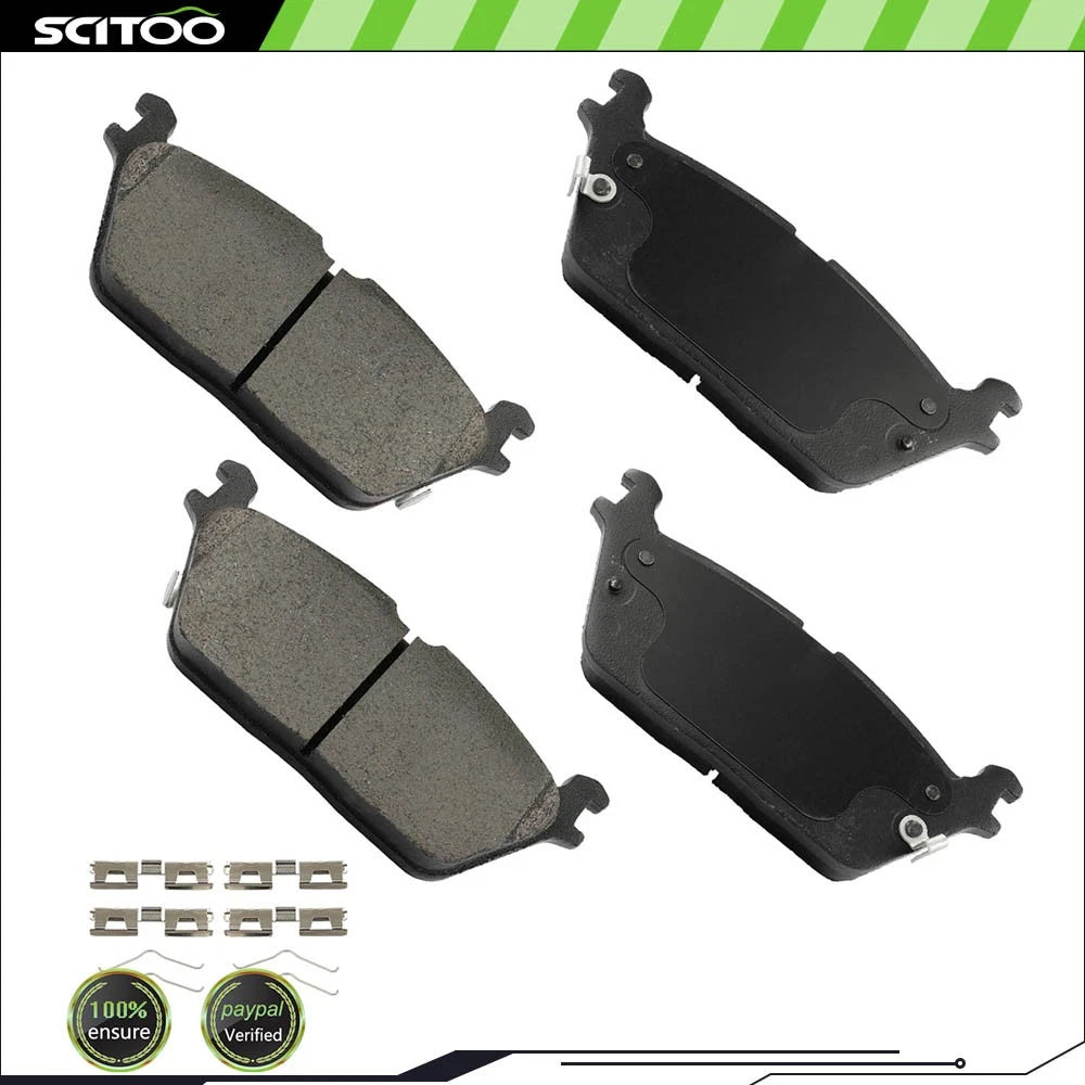 Rear Premium Ceramic Brake Pads for Jeep Wagoneer (2022–2024) D2169-9414