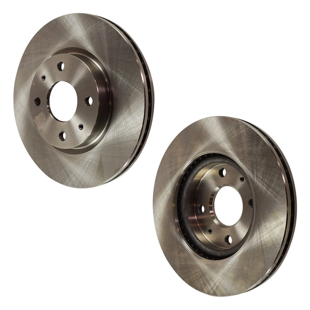 Set of 2 Front Disc Brake Rotors for Ford Focus (2008–2011)
