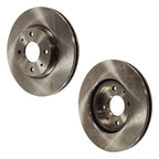 Set of 2 Front Disc Brake Rotors for Ford Focus (2008–2011)