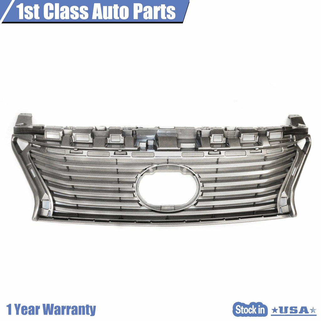 Set of 2 Silver Grilles for Lexus ES350 ES300h (2013–2015)