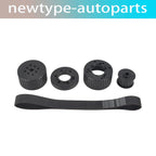 Billet Aluminum Gilmer Belt Drive Pulley Kit for Mopar 318 360
