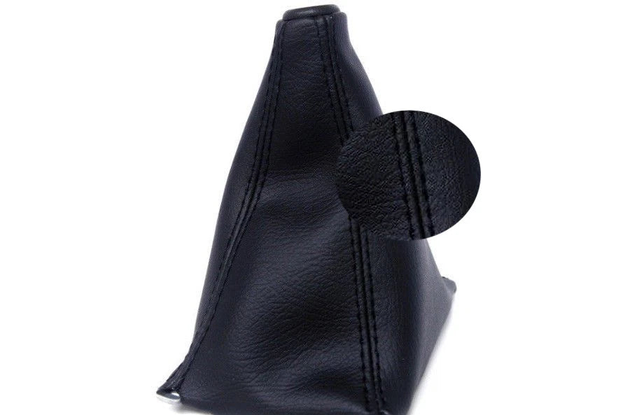 Manual Shift Boot Cover for Acura Integra (1990–1993) Black PVC Leather