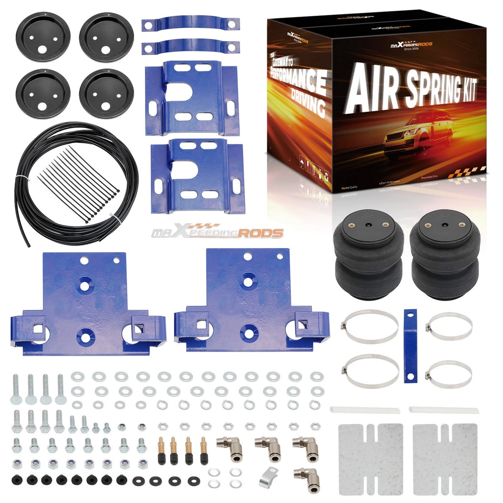 Set of 2 Rear Air Helper Spring Bag Leveling Kit for GMC Sierra Silverado 2500 (2015–2023)