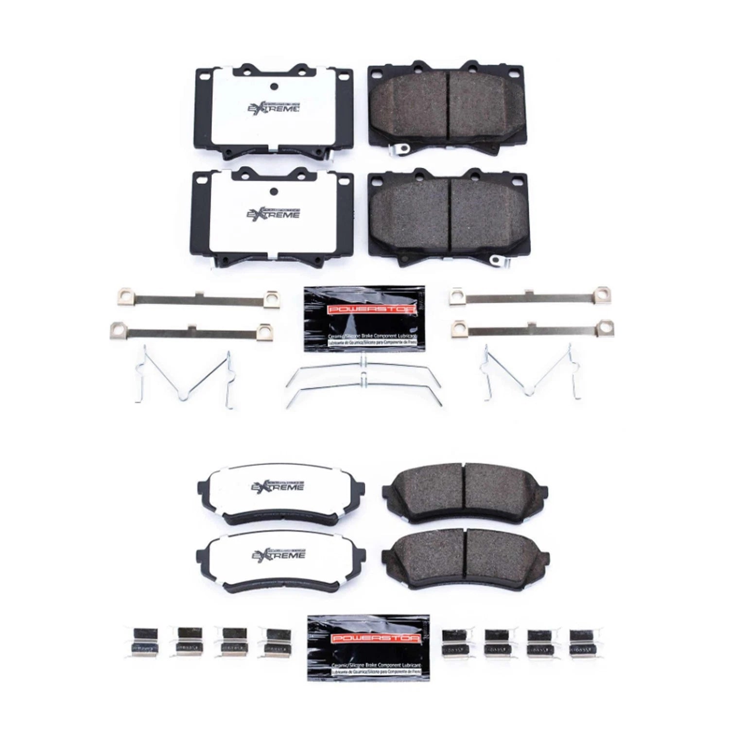 PowerStop Z36 Carbon-Fiber Ceramic Disc Brake Pads Kit for Cruiser LX