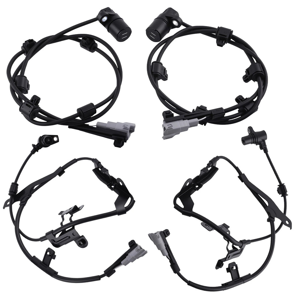 Set of 4 ABS Wheel Speed Sensors for Toyota Sequoia (2001–2007)