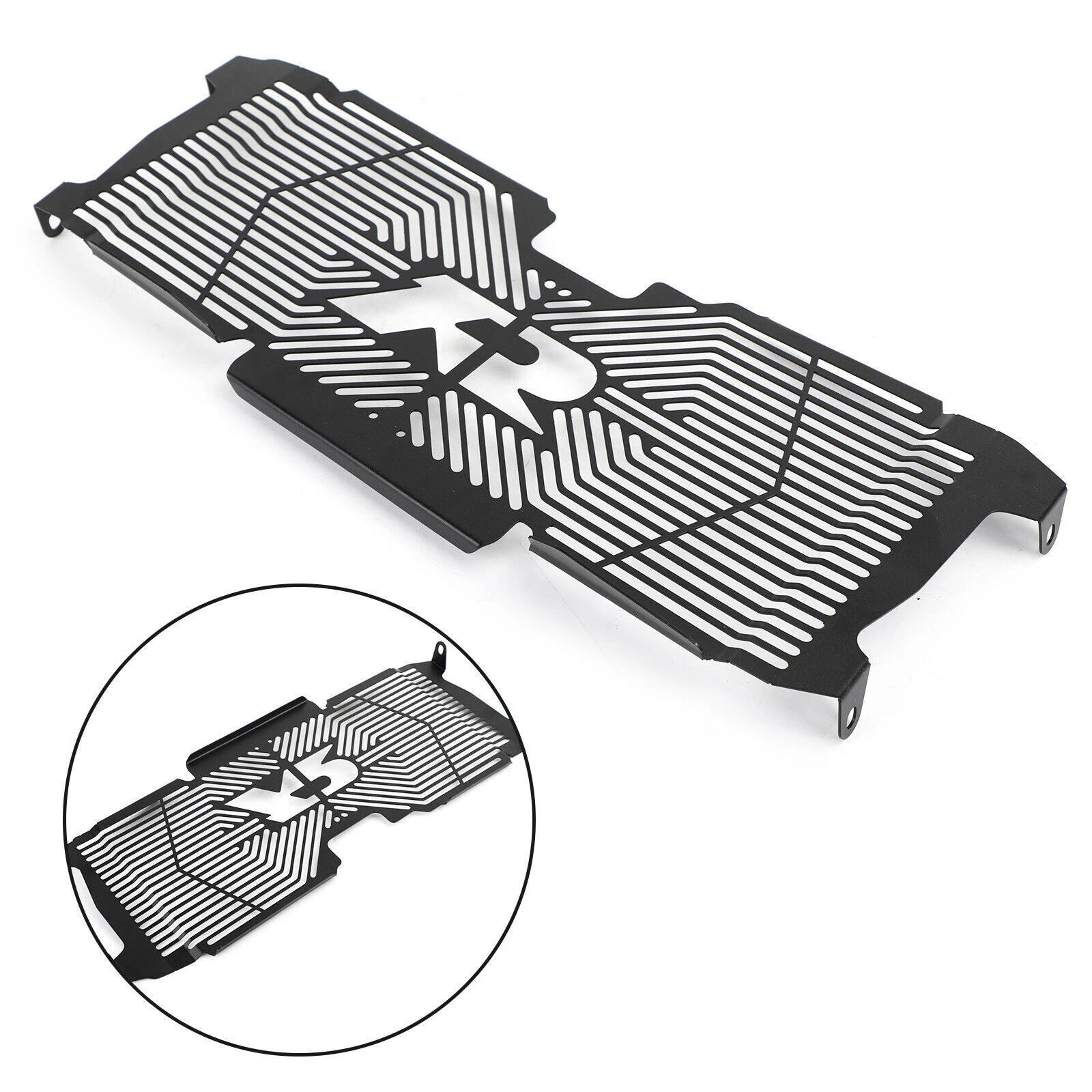 Black Radiator Guard Cover for BMW R1200RS R1250RS R1200R (2015–2020)