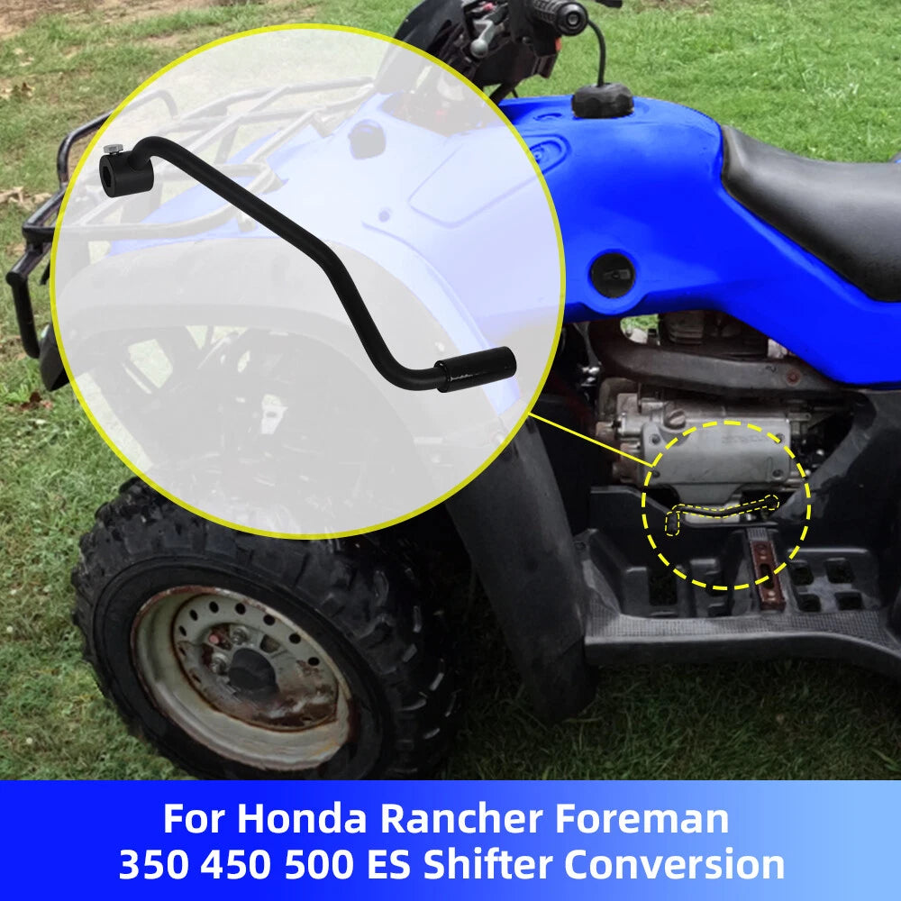 Manual to Foot Shift Conversion Kit for Honda Foreman Rancher 350 450 500 ES (2000–2023)