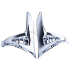 Chrome Saddlebag Scuff Covers Trims for Honda Goldwing GL1800 (2001–2011)