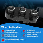 A/C Heater Climate Control Module for Dodge Ram 1500 (2014-2018)