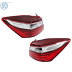 Set of 2 Red Tail Lights for Honda Accord (2016-2017)