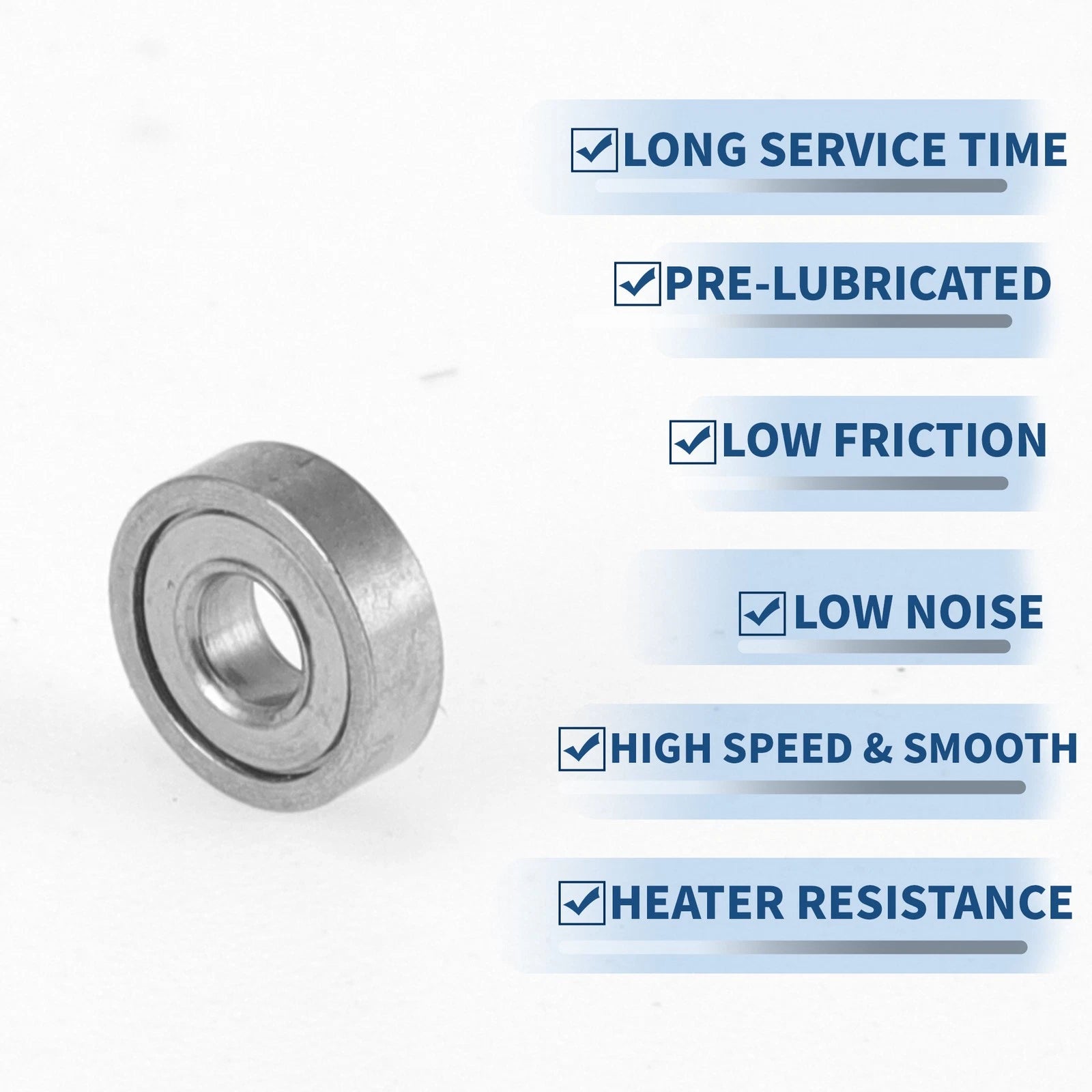 681XK Deep Groove Ball Bearing for Scooter Skateboard Wheel (1.5x4x1.2mm)