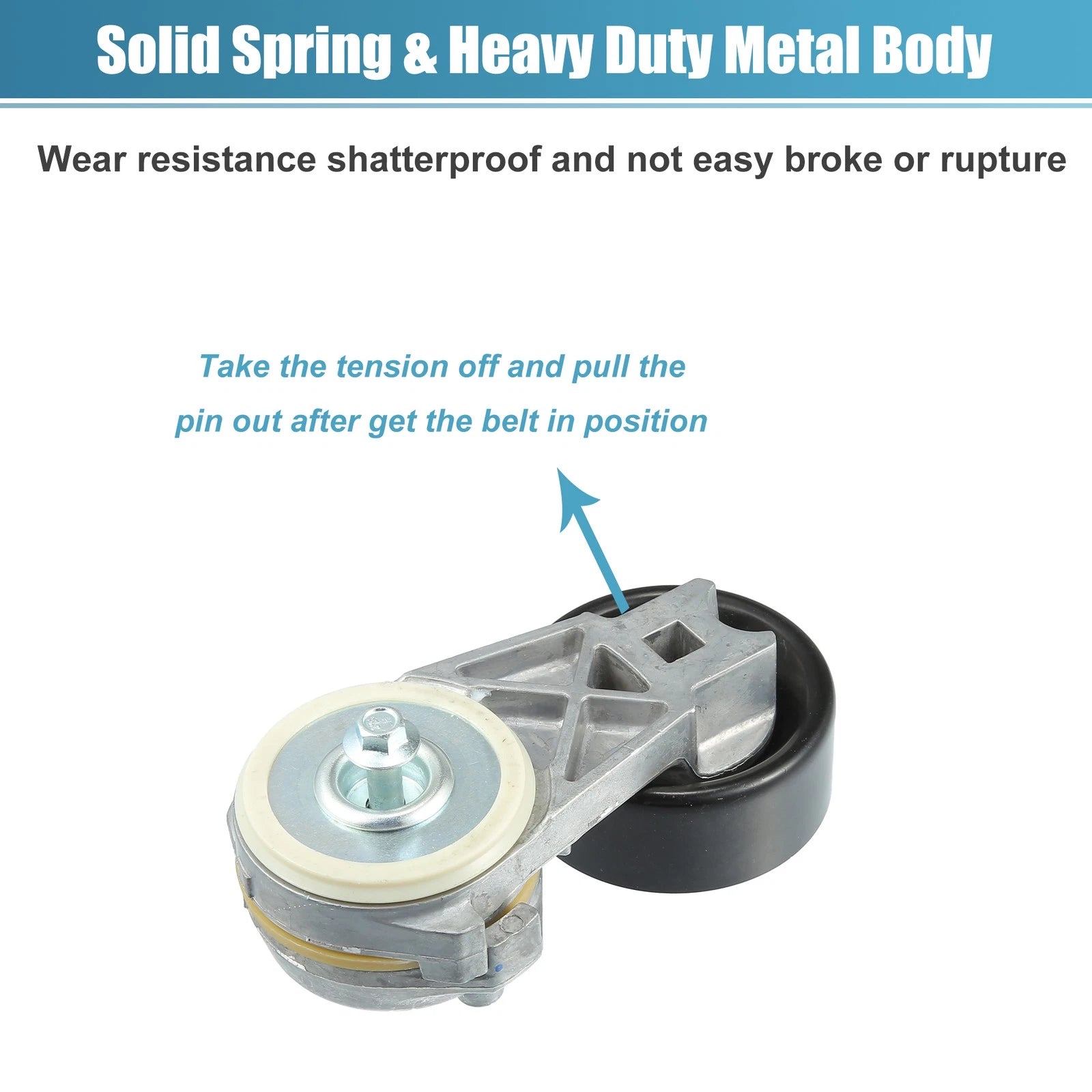 Belt Tensioner Pulley Assembly No. 1F1Z-6B209-AA for Ford Escape (2001–2004)