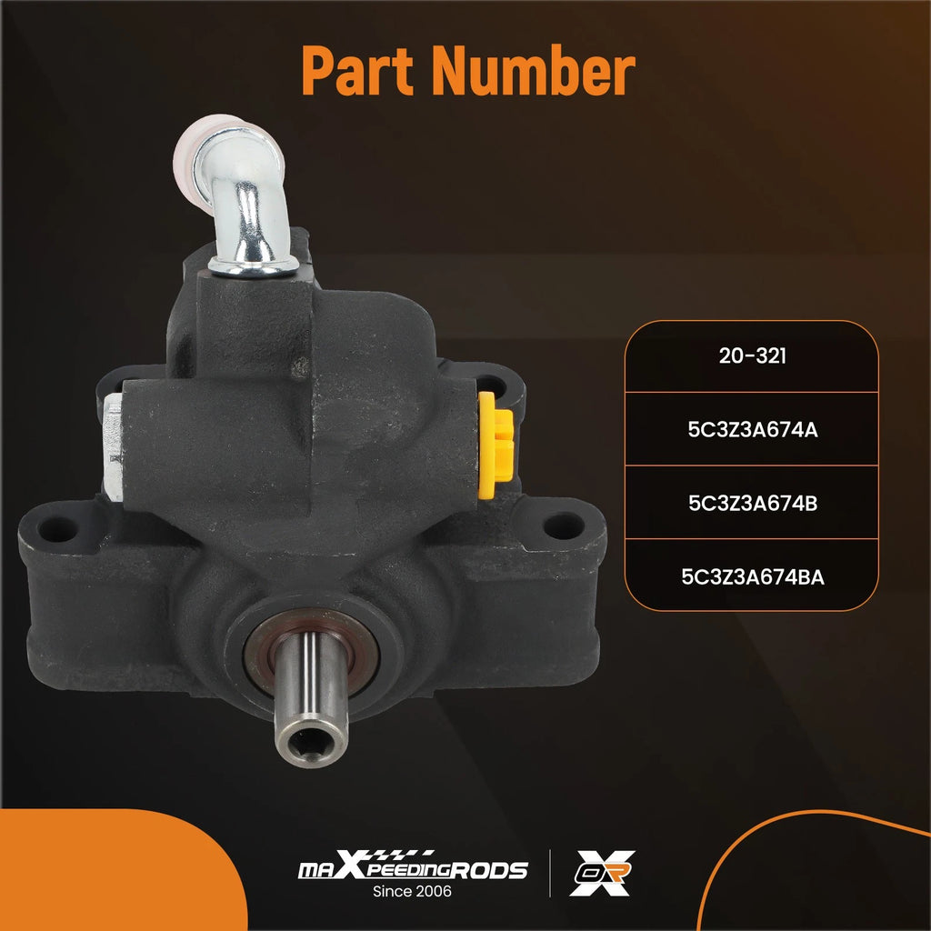 Power Steering Pump for Ford Excursion F250 F350 F450 V8 (2004–2007)
