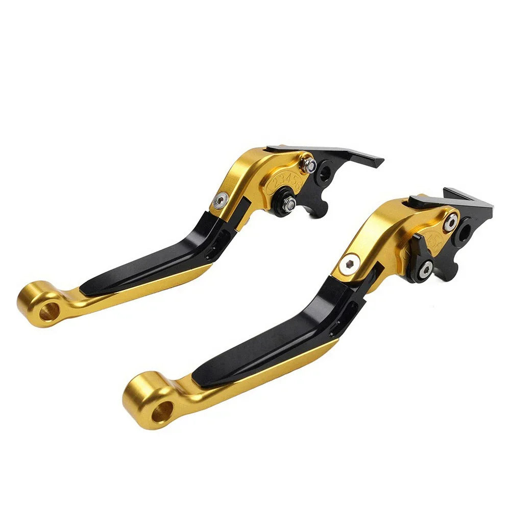 2x Folding Extendable Brake Clutch Levers for Kawasaki Z650 Z900 Ninja (17-22)