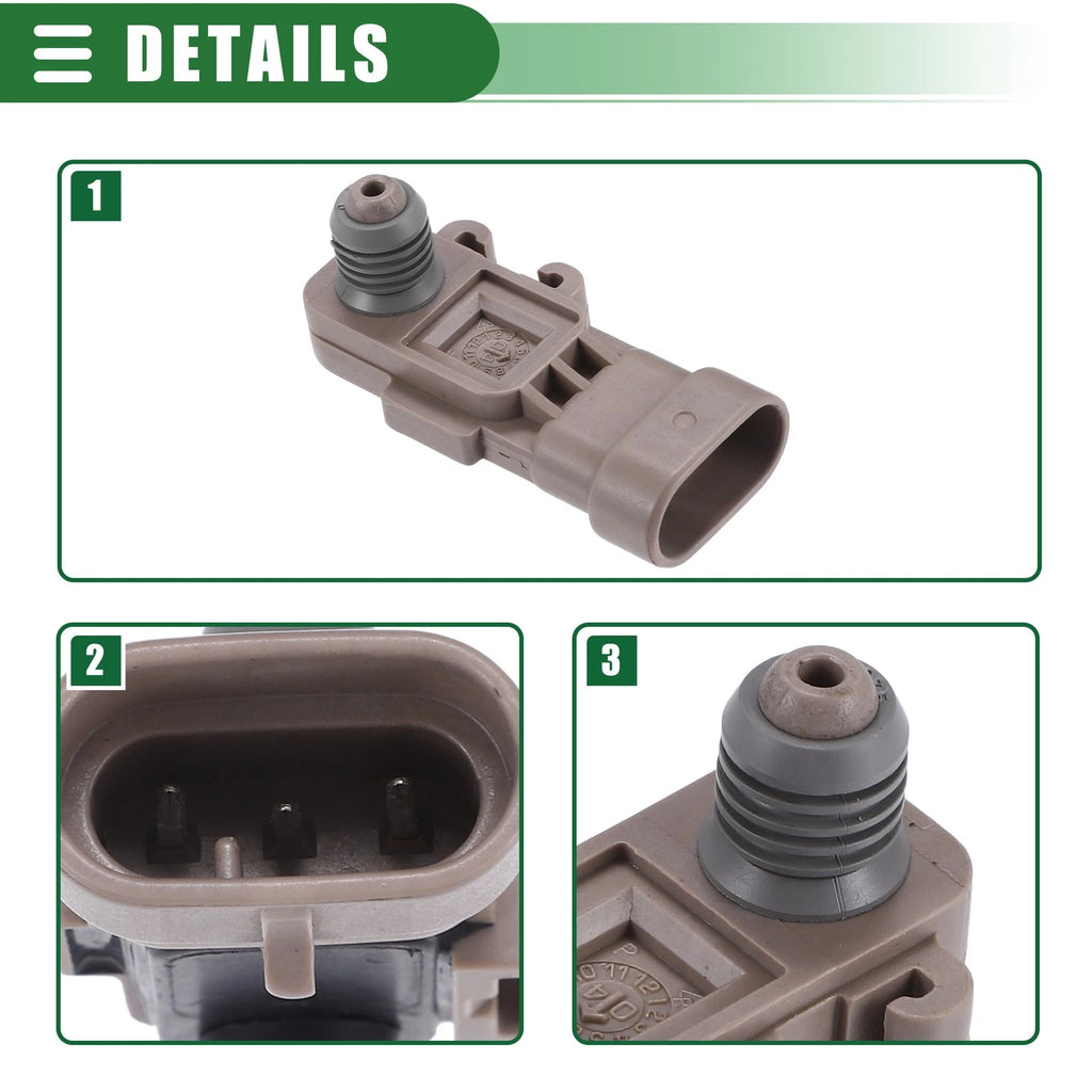 Fuel Tank Pressure Sensor for Chevrolet Suburban 1500 (2004–2008) No. 12247409
