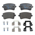 Set of 4 Hella Rear Low-Met Disc Brake Pads for Audi Q5 SQ5 S4 S5 (2009–2023)