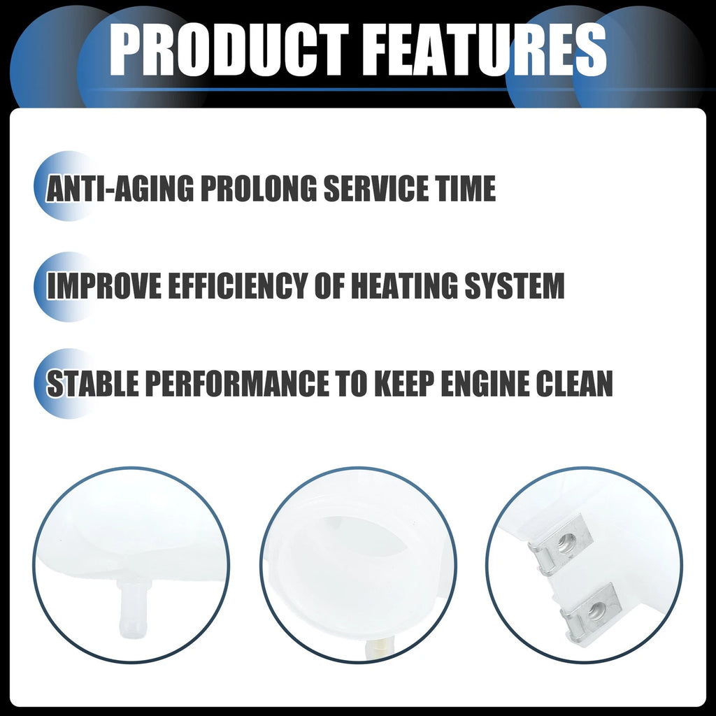 Set of 1 Coolant Expansion Overflow Tank w/ Cap No. 95992466 for Chevrolet Beat (2010–2019)