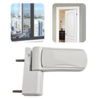 Adjustable Aluminium Profile Door Flag Hinge Multidirectional 3D Design