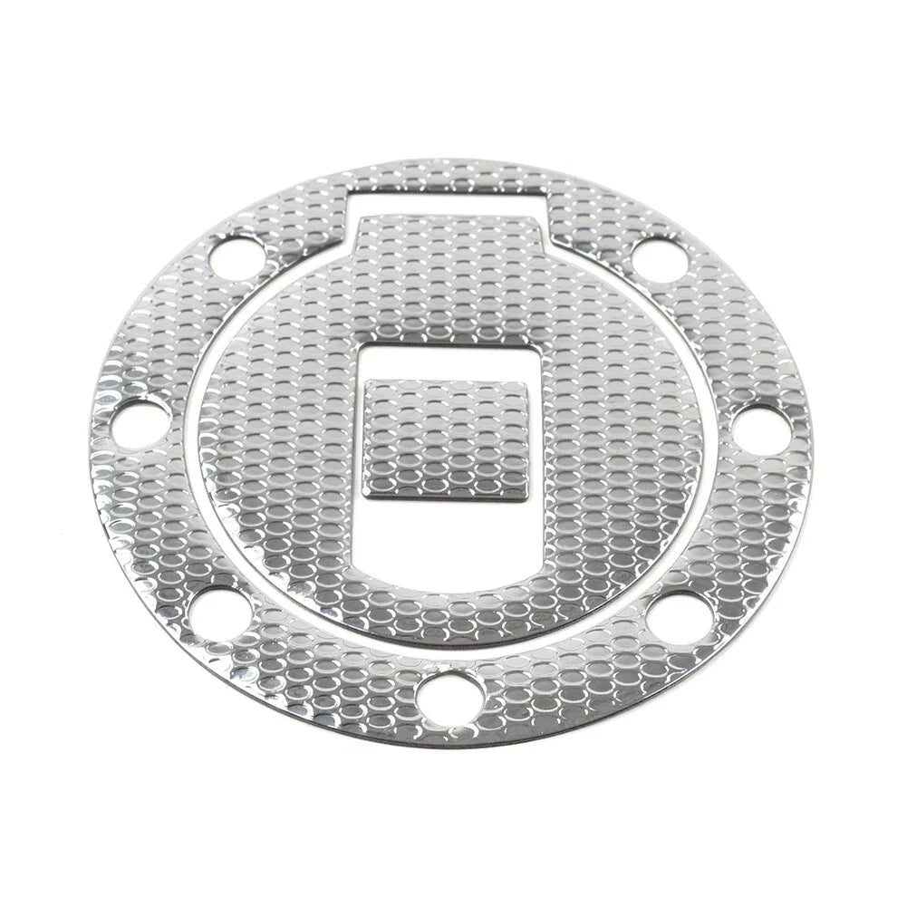 Silver Gas Tank Cap Cover Decal for Yamaha XJR400 1200 1300 (1994-2007)