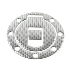 Silver Gas Tank Cap Cover Decal for Yamaha XJR400 1200 1300 (1994-2007)